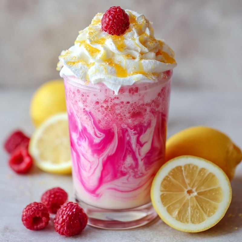 Dreamy Whipped Pink Lemonade