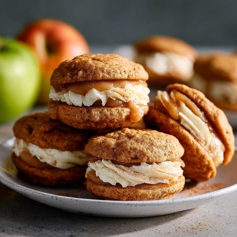 Cozy Apple Cider Whoopie Pies