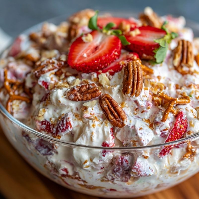 Delightful Strawberry Crack Salad