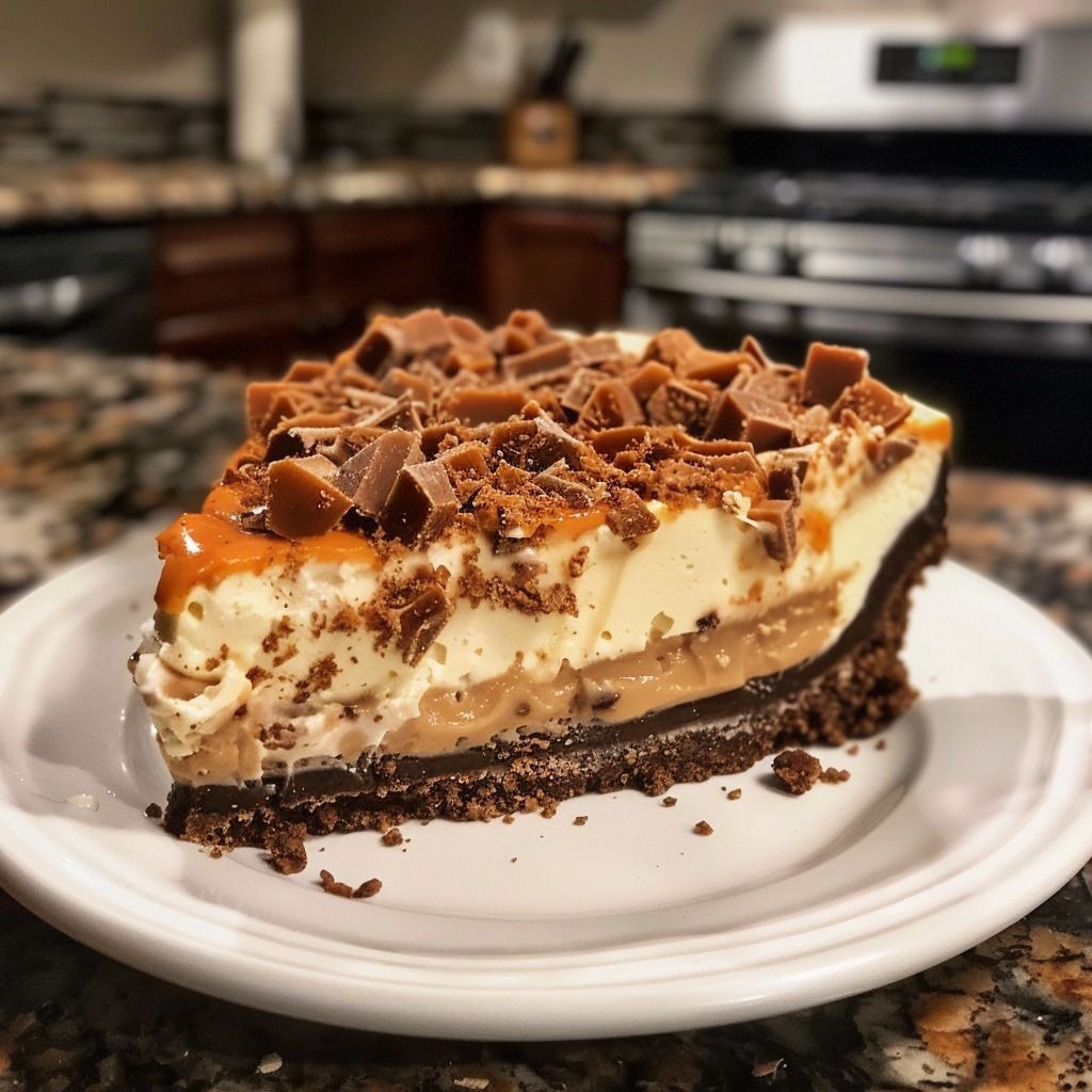 Dreamy Butterfinger Pie