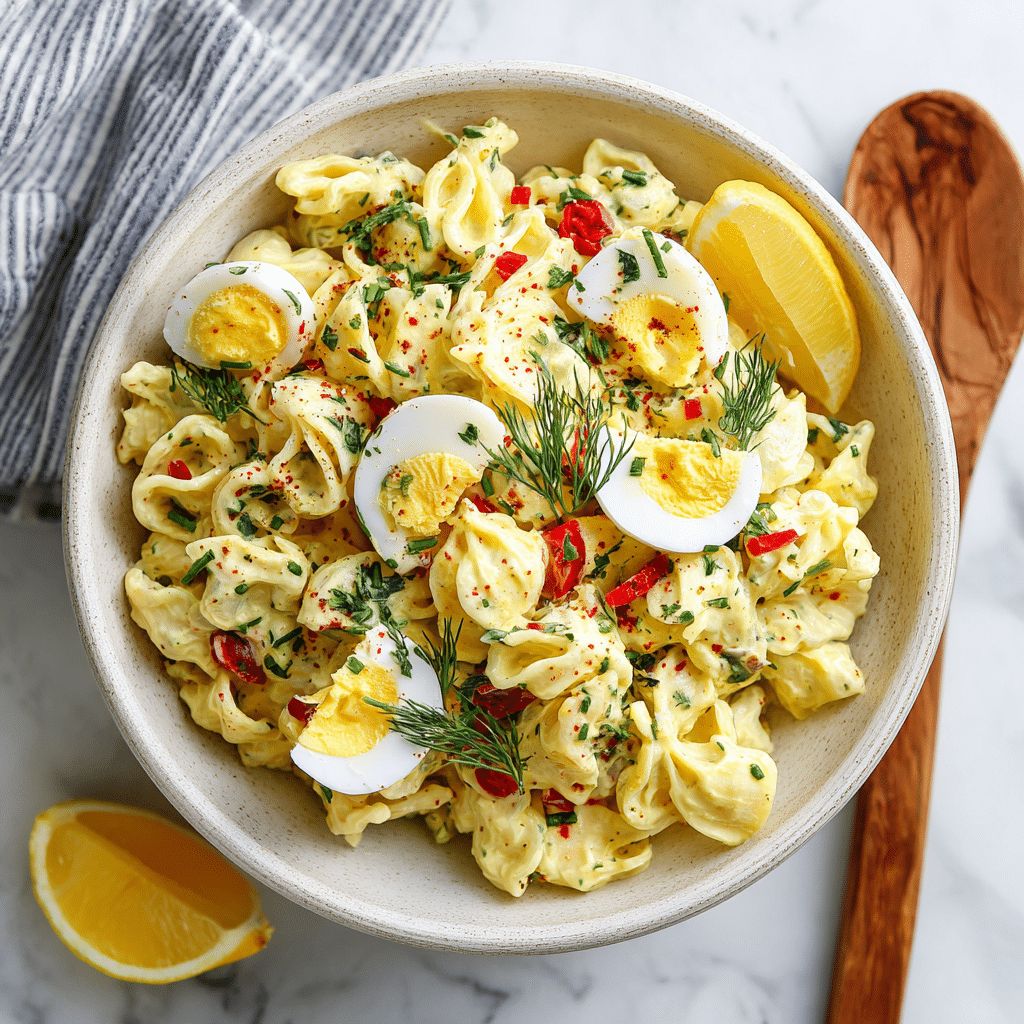 Hearty Egg Pasta Salad