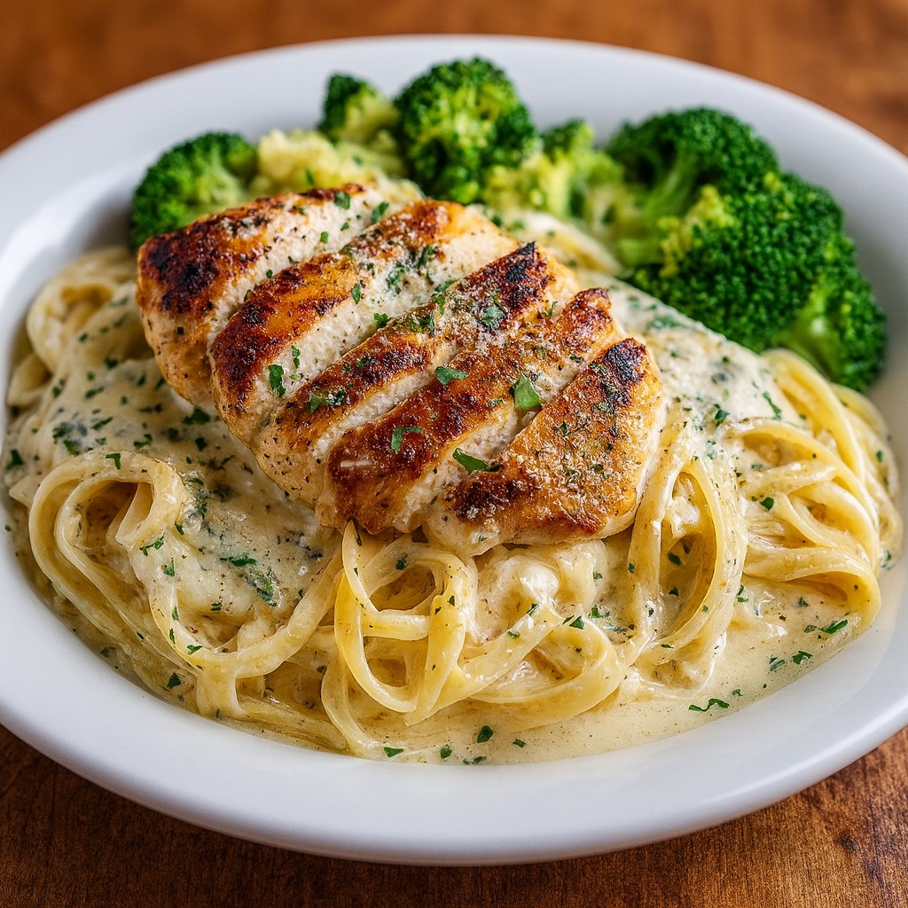 Rich Olive Garden Chicken Alfredo