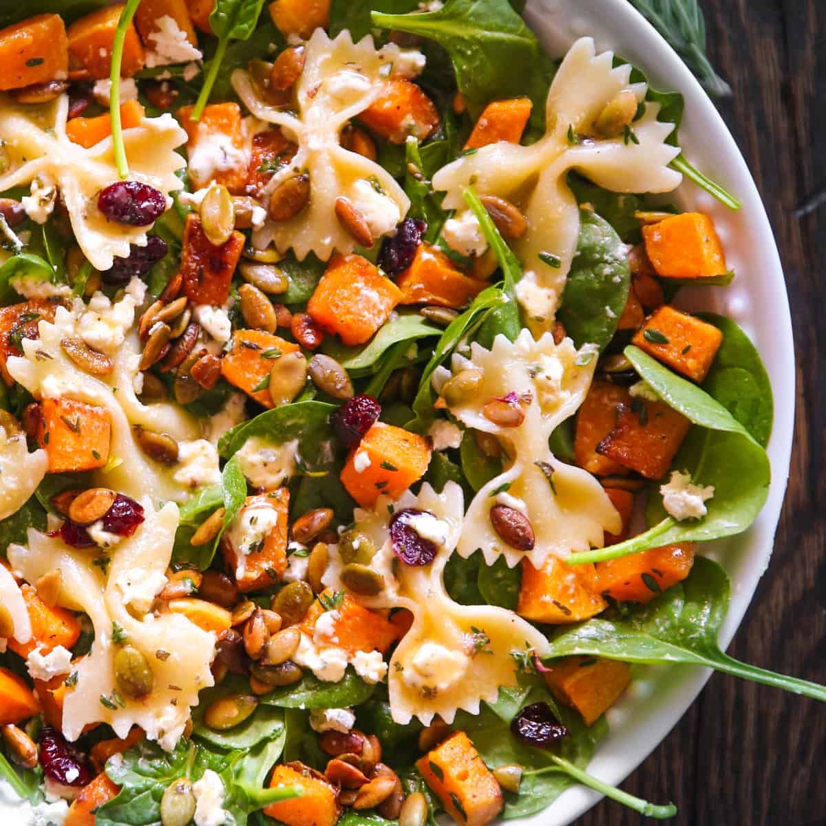 Fresh Fall Salad With Maple-Lime Dressing