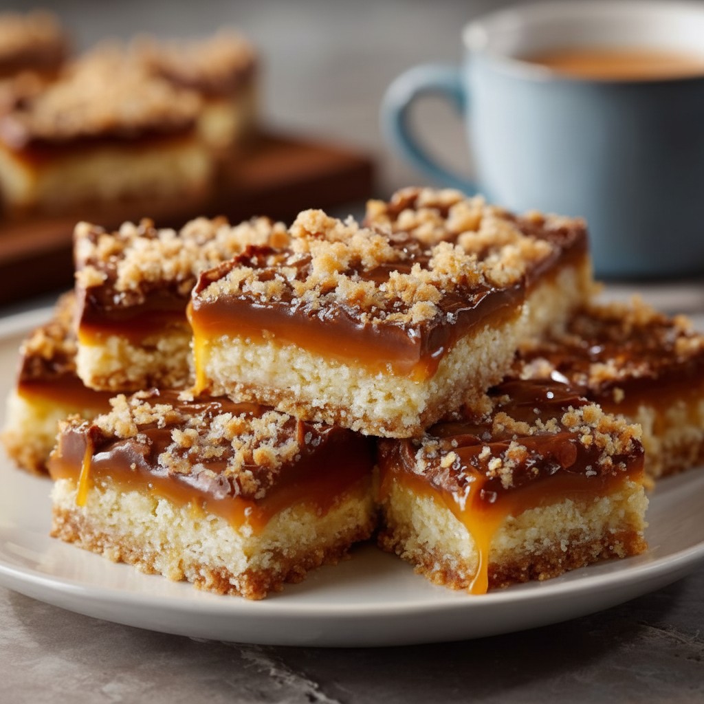 Classic Salted Caramel Butter Bars