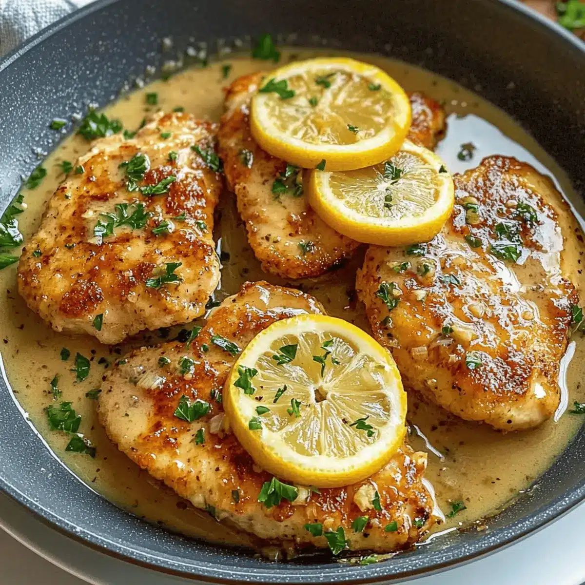 Classic Lemon Chicken Romano