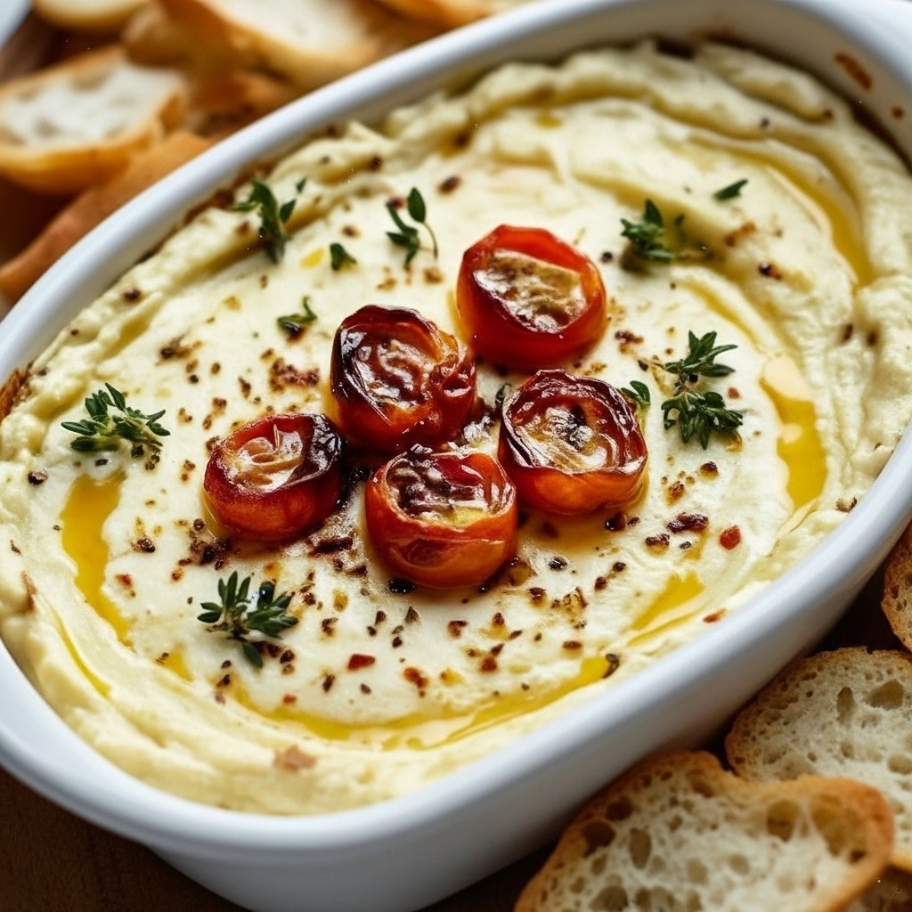 Easy Roasted Garlic Goat Cheese Spread