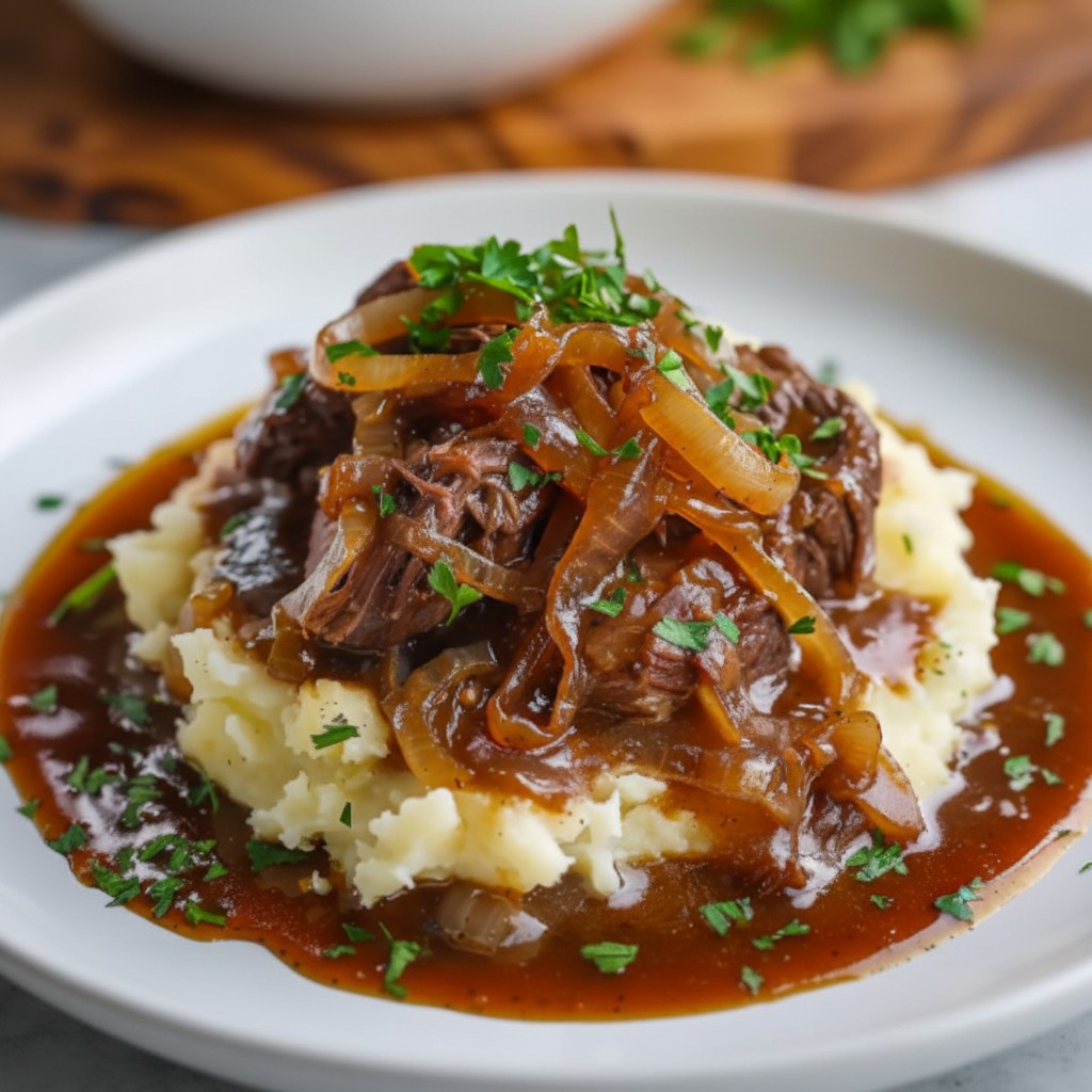 Savory French Onion Pot Roast