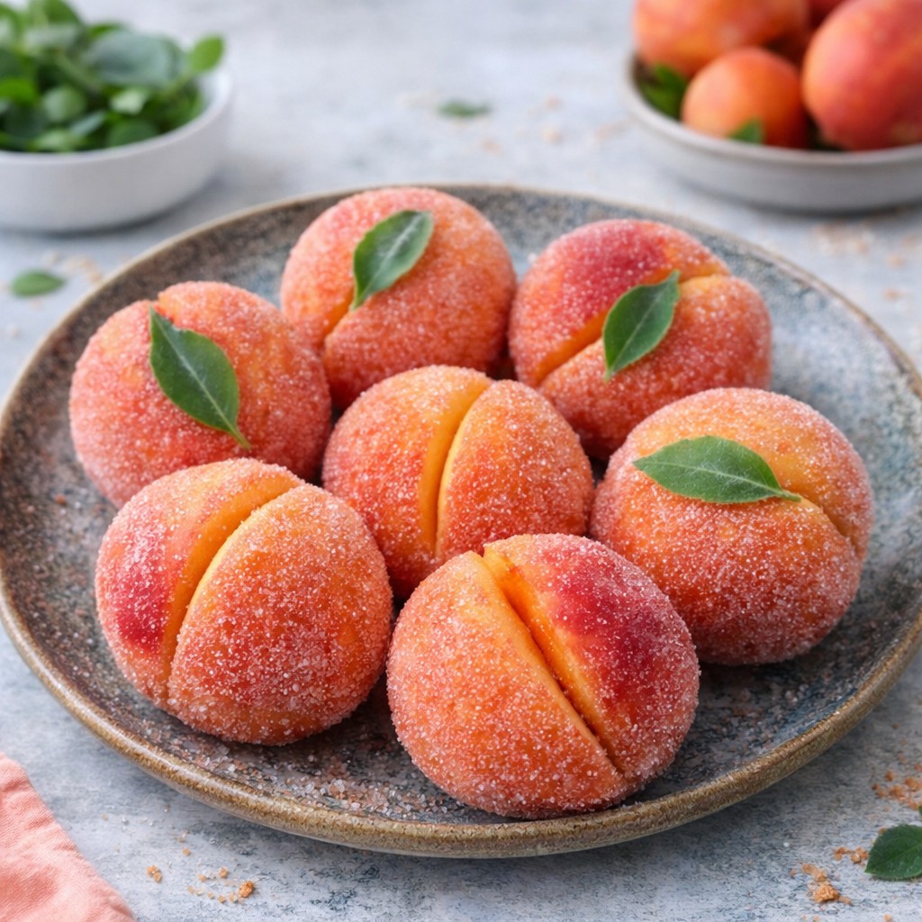 Crispy Italian Peach Cookies