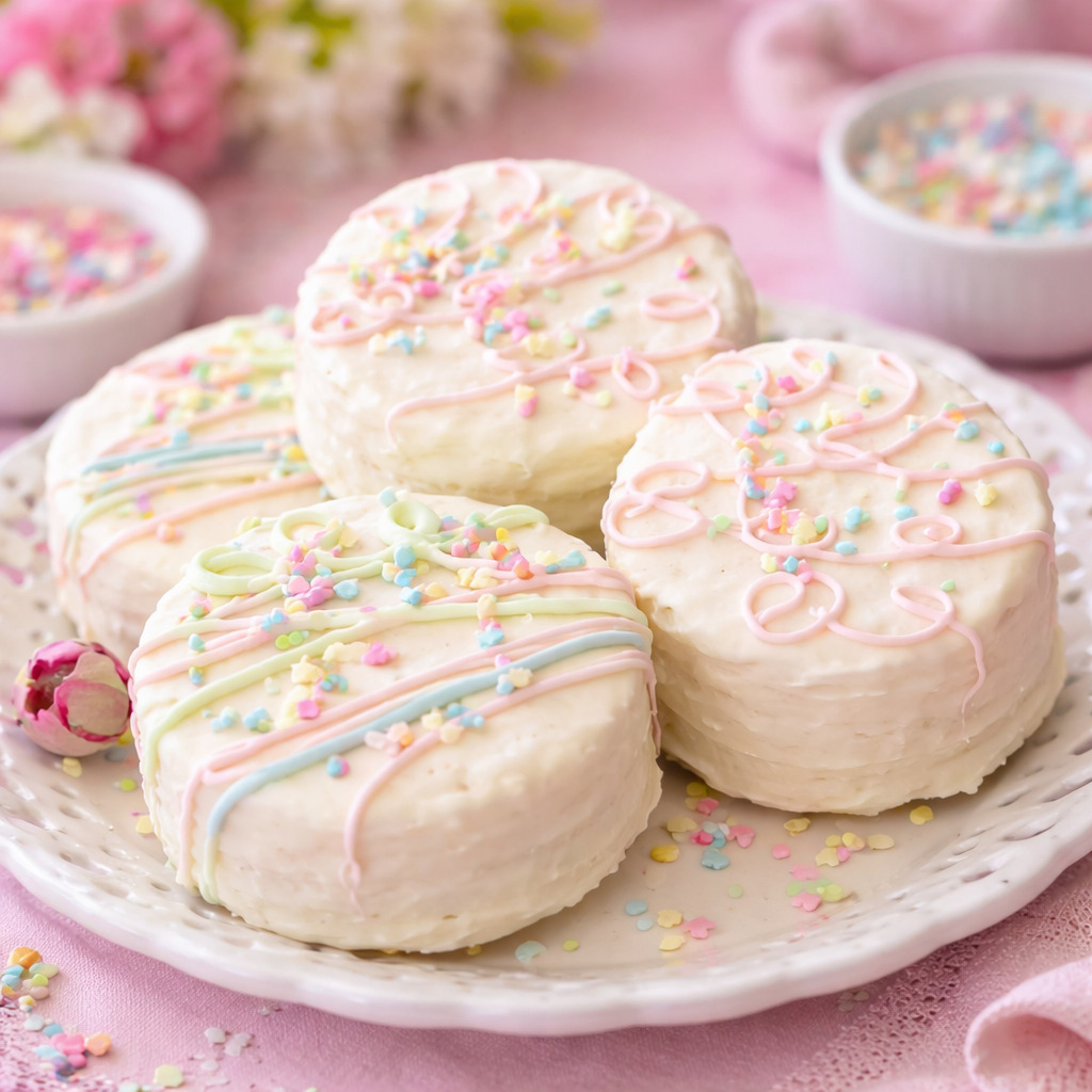 Mini Easter Egg Cakes